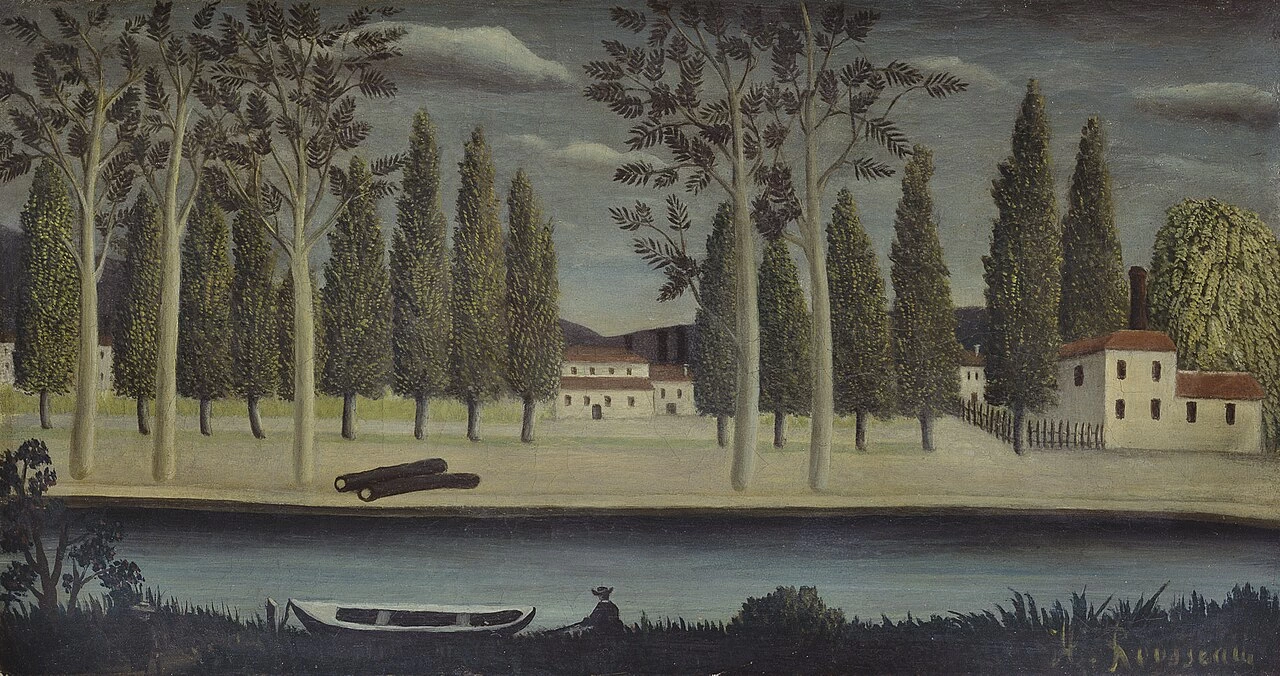 Riva del fiume, 1890